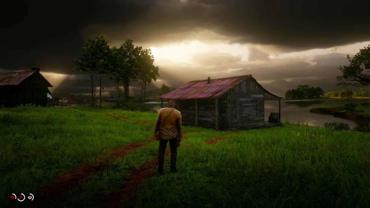 Red Dead Redemption 2 - 1080P Ultra Graphics - Thunderstorm - Close To Realism!!
