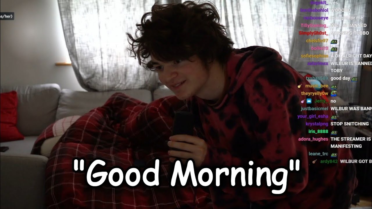 Tubbo Casually Talks After Just Waking Up