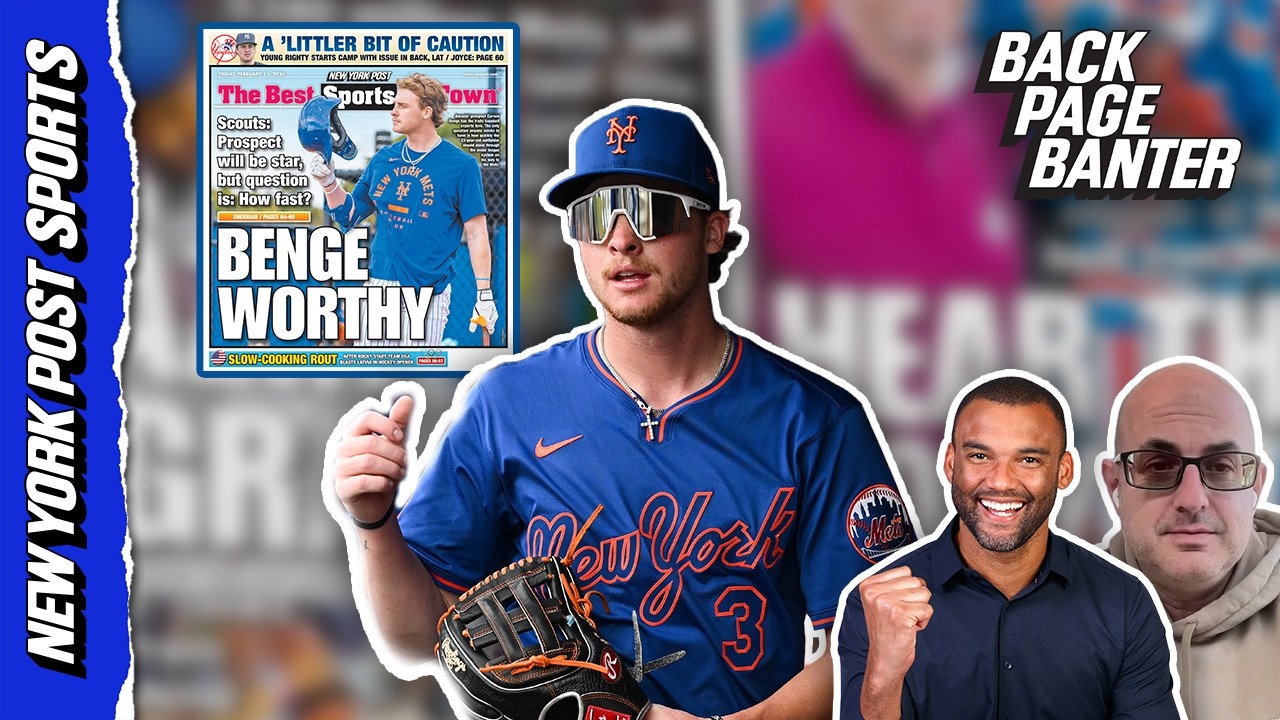 Will Carson Benge make Mets’ Opening Day roster? | Back Page Banter