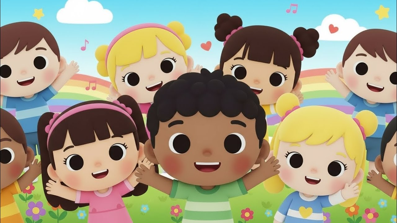 Hello Friends Song 👋🎵 | Fun Kids Song for Toddlers & Preschoolers