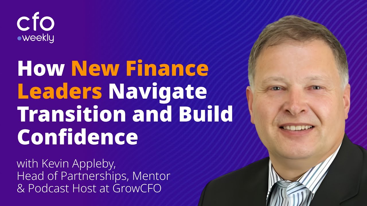 From Scorekeeper to Quarterback: The CFO Transition with Kevin Appleby, COO at GrowCFO