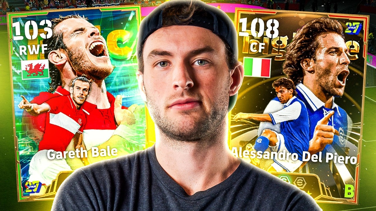 Big Time Дель Пьеро x 103 Бэйл, национальные сборные All Stars в eFootball!