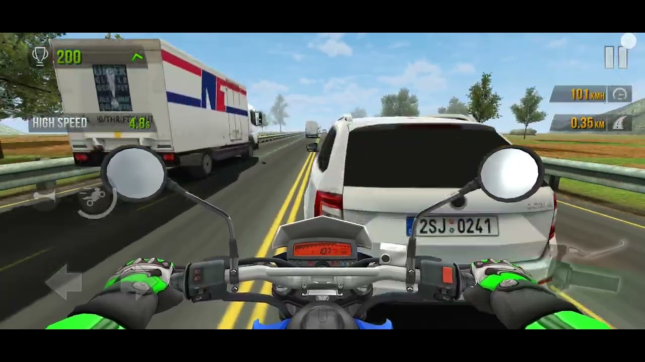 My first video and testing speed of bikes 
