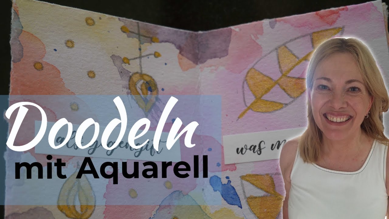 Kreativ Challenge: Zine erstellen & mit Aquarell dekorieren #Zine2020