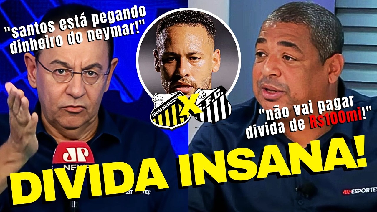 🔥 SANTOS TEM PROBLEMAS GRAVES! A VERDADE SOBRE A DÍVIDA DE R$100 MILHÕES COM NEYMAR QUE SÓ AUMENTA!