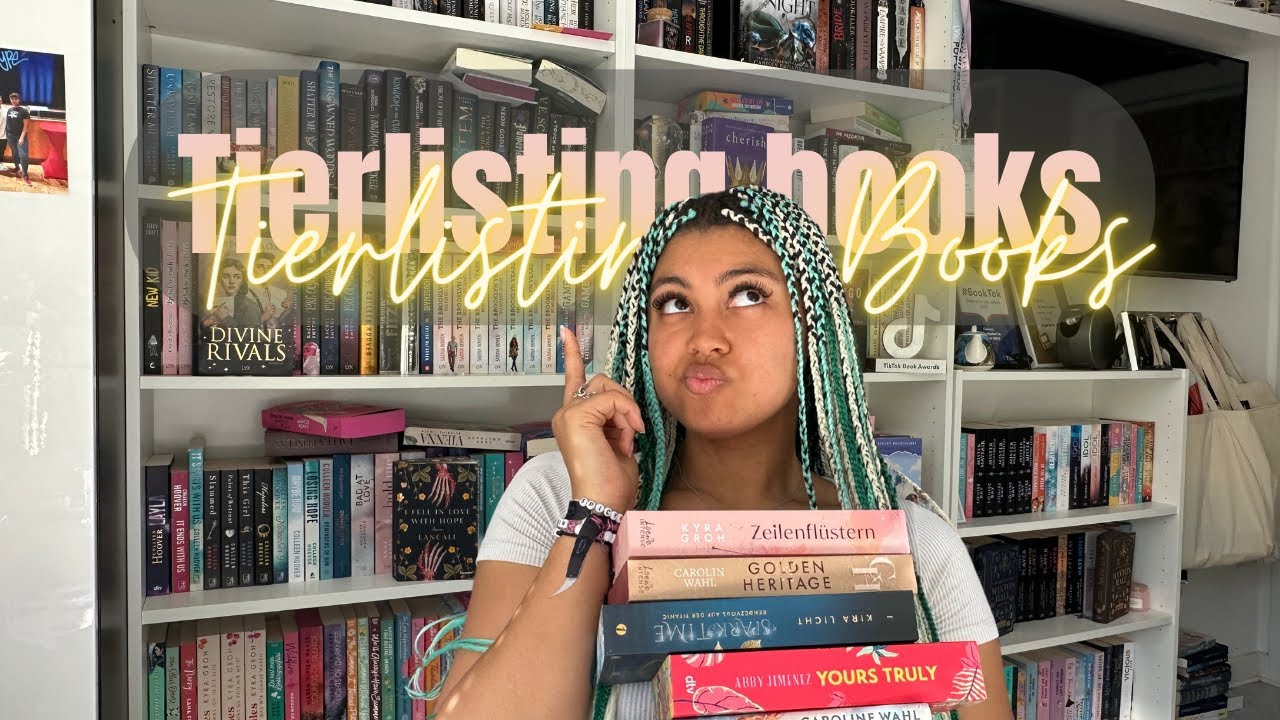 Tierlisting alle Bücher, die ich 2024 bisher gelesen habe :)