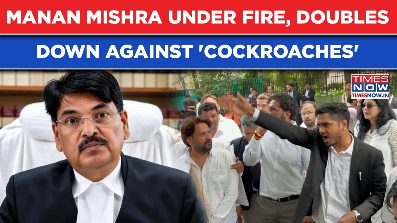SC CJI Schooled BCI's Manan Mishra But Lawyer Doubles Down Against 'Cockroaches' After CJP's Demand