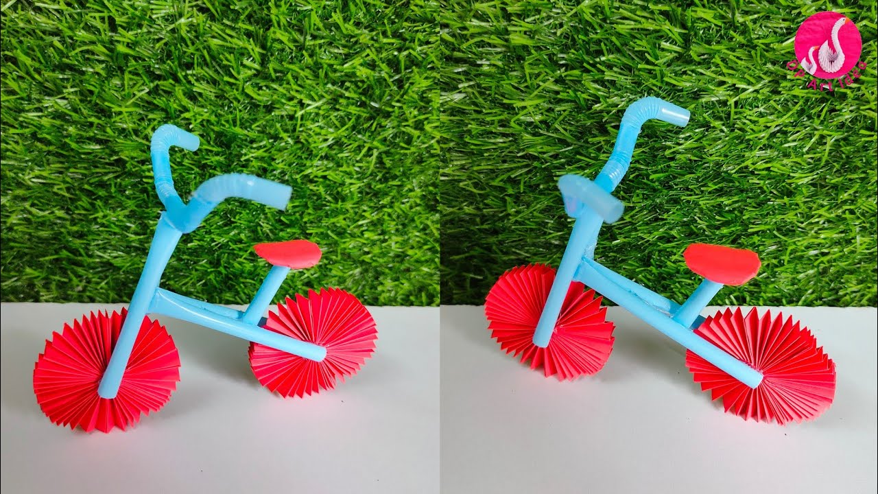 DIY Mini Cycle Craft Idea || Home Decoration Craft Idea || DIY Cycle Showpiece Idea