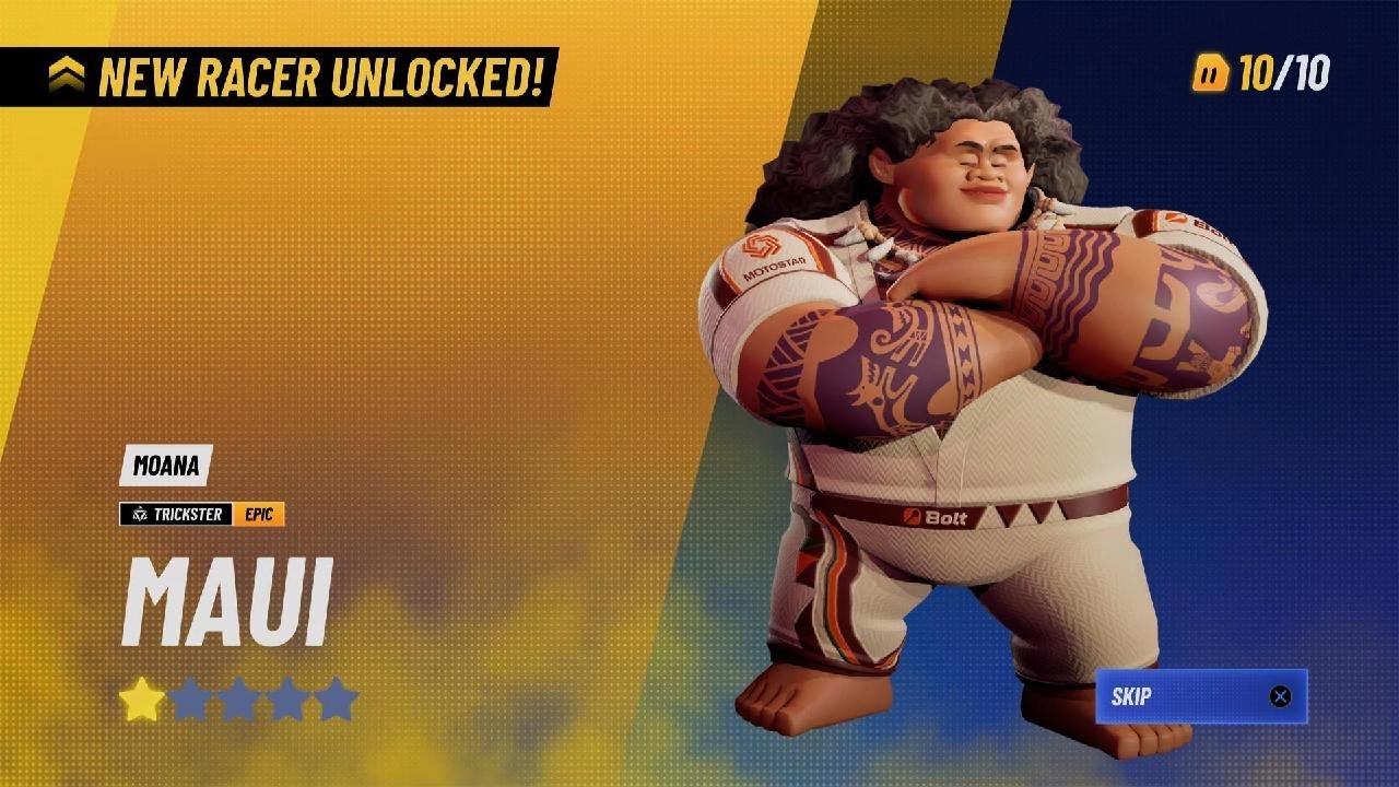 Maui Unlocked - Disney Speedstorm Season 11 saving the world part 1