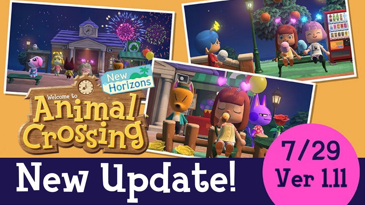 NEW Animal Crossing Update 1.11 OFFICIAL RELEASE! 7/29/21