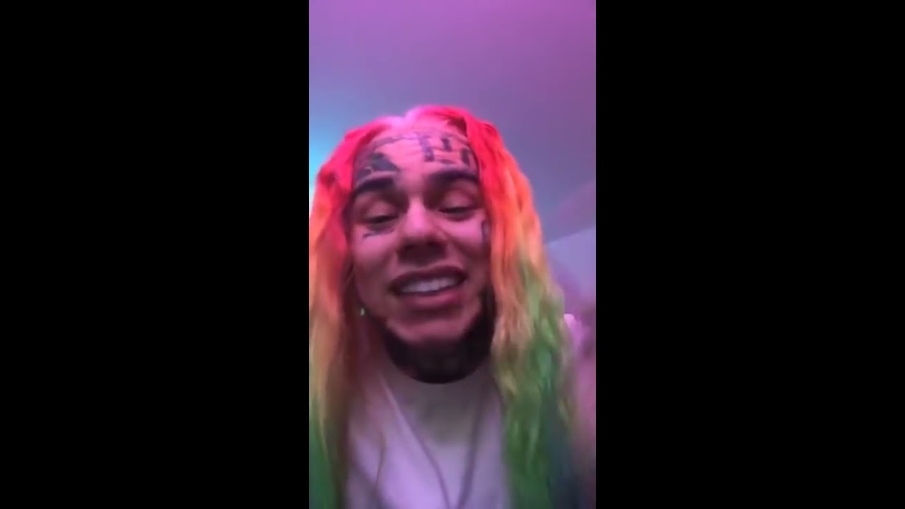 6ix9ine does his first live from Prison w/ DJ Akademiks.