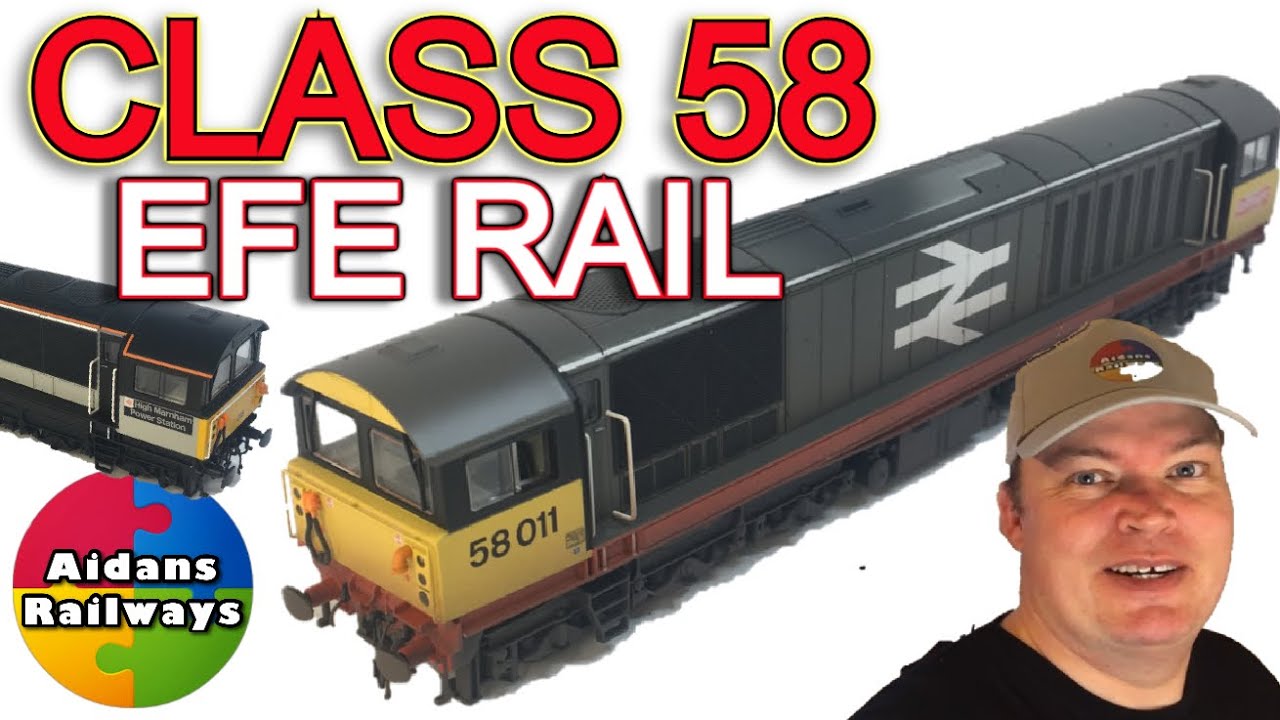 The EFE Rail Class 58 from Bachmann | BR Railfreight | Coal Sector | Model Locomotive