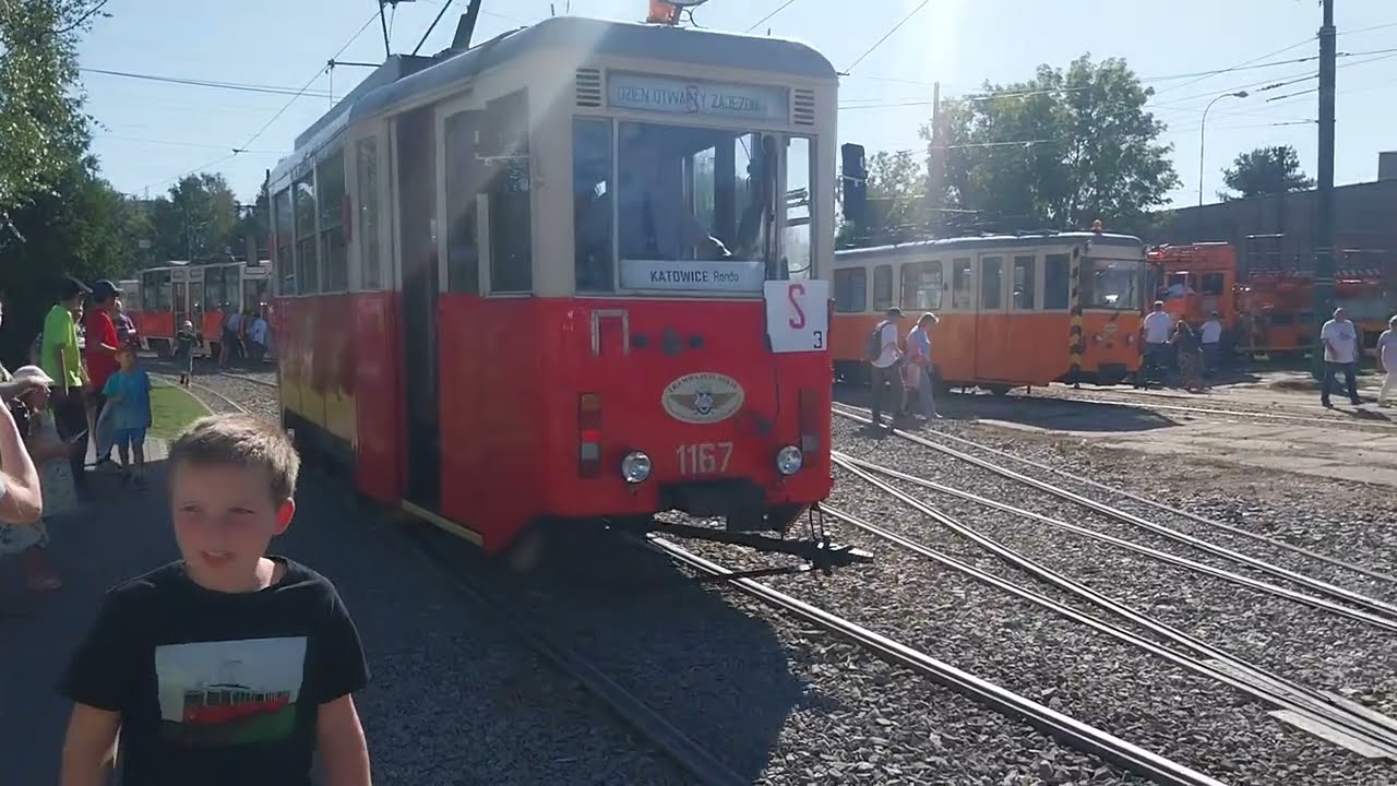 Konstal 4N #1167 Tramwaje Śląskie S3 Dni Otwarte Zajezdni Tramwajowej Chorzów-Batory 20.09.2025r.
