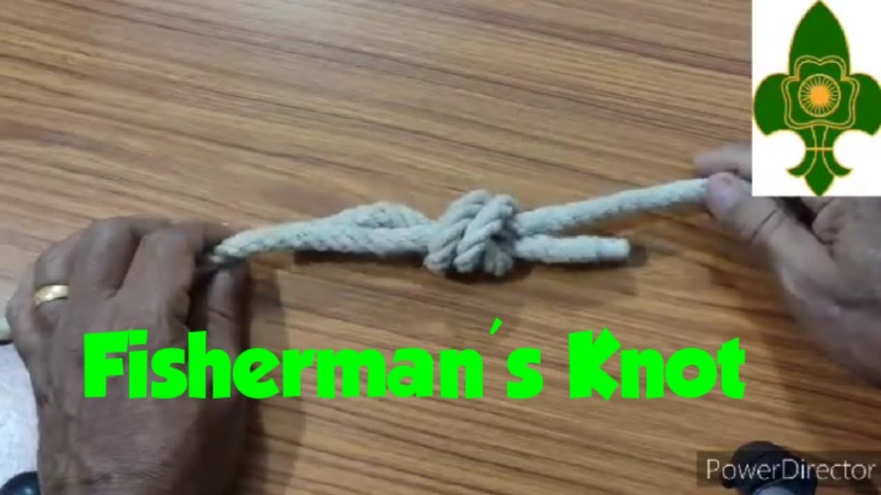Fisherman's knot/ scout and guides/Joseph Puthussery/ part 10