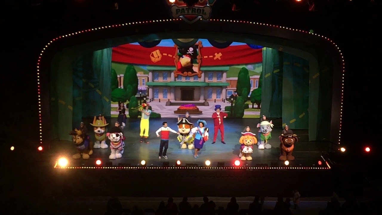 Paw Patrol LIVE - Pirate Party - Finale