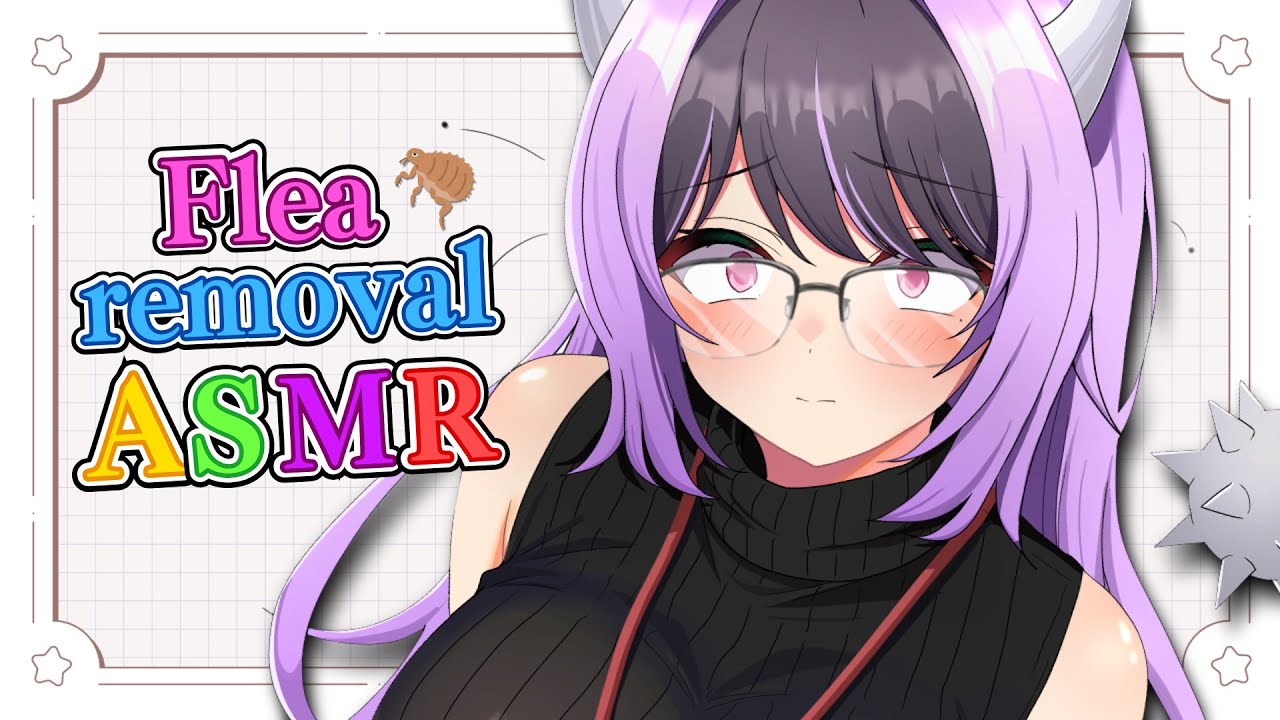 【ASMR】 Removing Your FLEAS! 🏥 Plucking, Scratching & More
