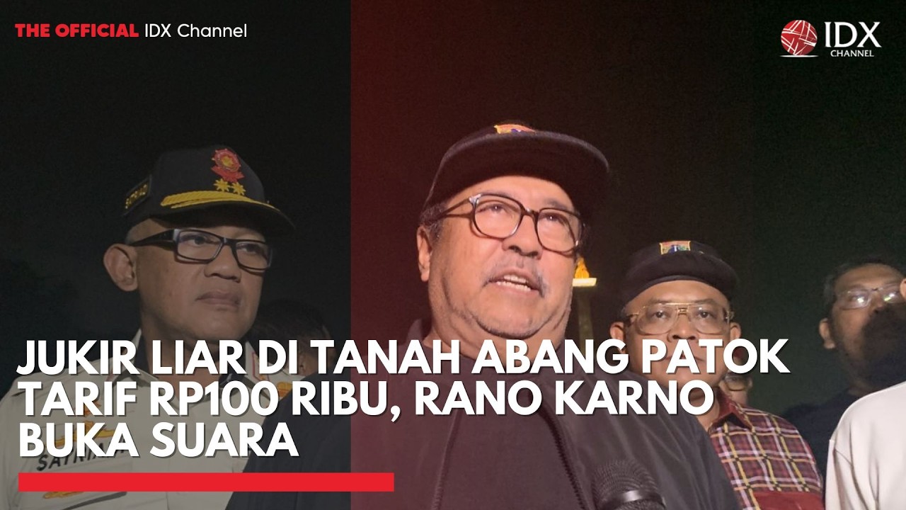 Jukir Liar di Tanah Abang Patok Tarif Rp100 Ribu, Rano Karno Buka Suara | IDXC UPDATE