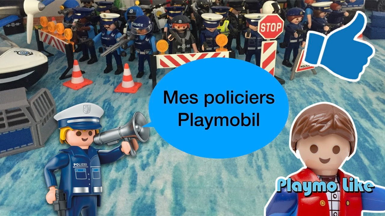 MA COLLECTION DE PLAYMOBIL POLICE