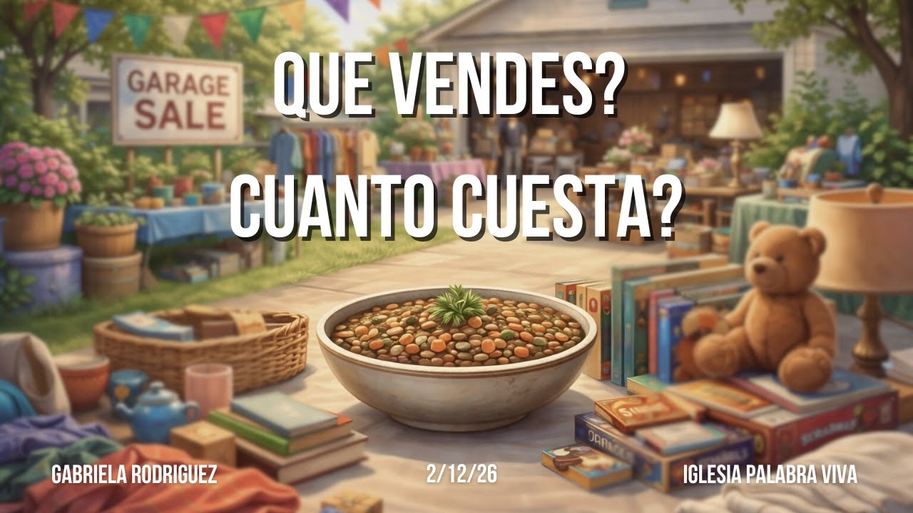 Que Vendes? Cuanto Cuesta? | Gabriela Rodriguez