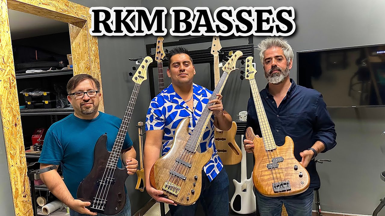 AQUÍ SE FABRICAN LOS MEJORES BAJOS DE MÉXICO 🎸| RKM BOUTIQUE BASSES