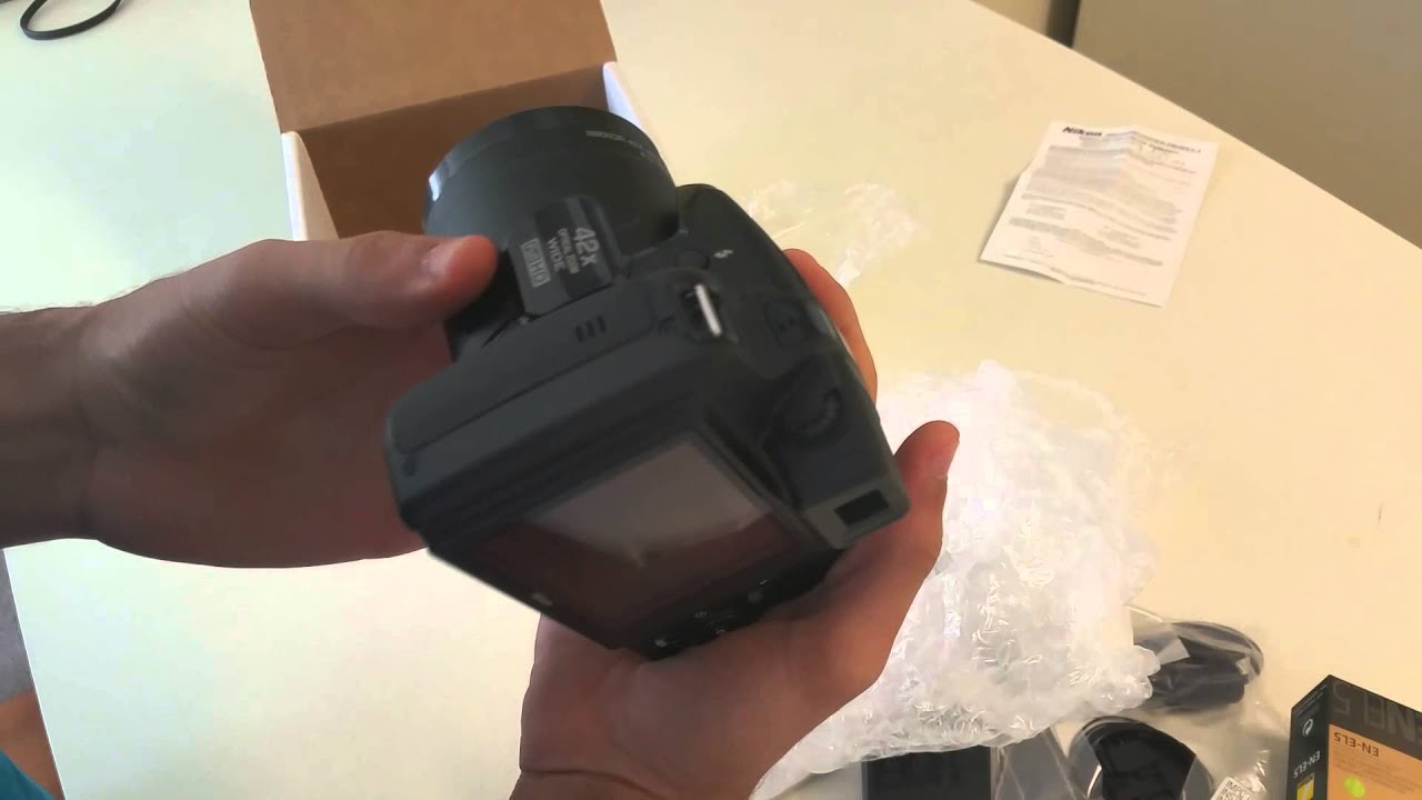 Nikon Coolpix P530 unboxing