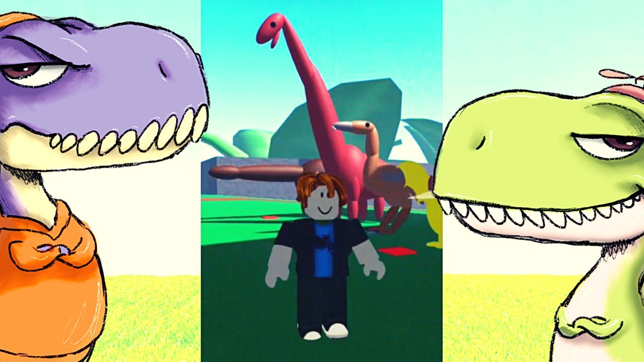 ROBLOX 🎮 Arex e Vastatore ci giocano per la PRIMA VOLTA! 📱🦖