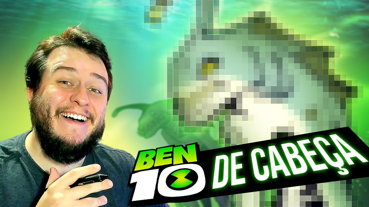 Desenhando AQUÁTICO de BEN 10 de CABEÇA! Melhor que ORIGINAL?