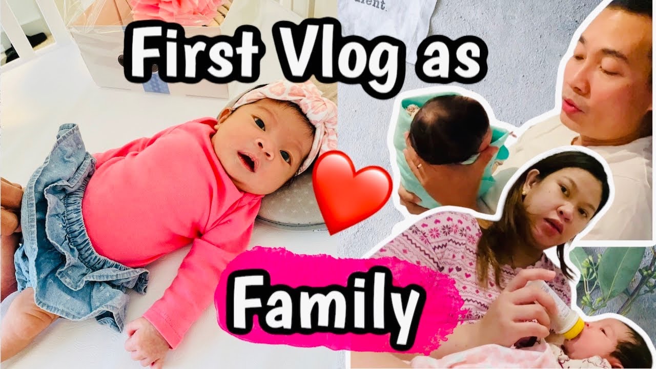 FIRST VLOG as FAMILY / Discharged na sa Hospital #Jhamli
