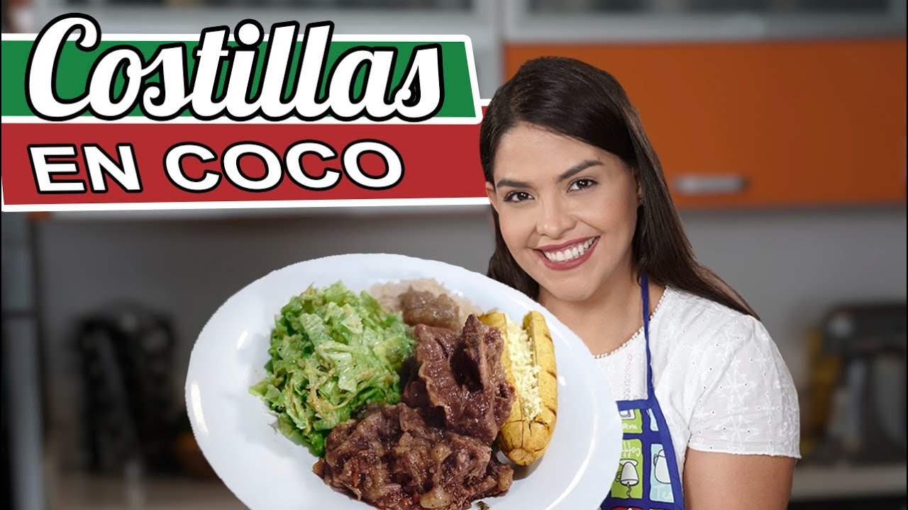 COMO HACER COSTILLAS EN COCO ~ RECETA VENEZOLANA