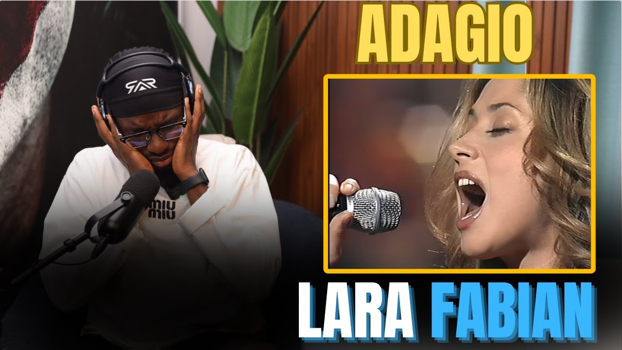 Raver reacts to Lara Fabian singing Adagio FIRST TIME REACTION #reaction  #larafabianreaction