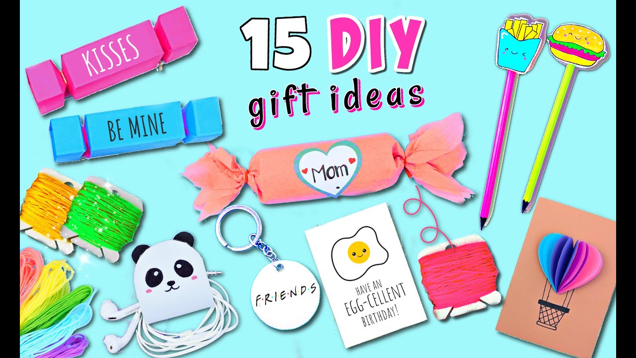 15 DIY AMAZING GIFT IDEAS YOU WILL LOVE - Gifts For Best Friend, Mom Birthday Gift Ideas and more!