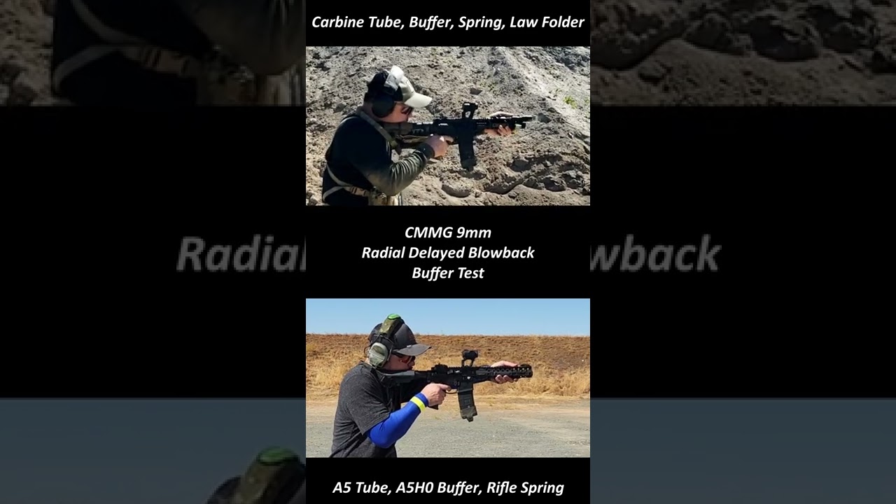9mm Buffer Test #shorts