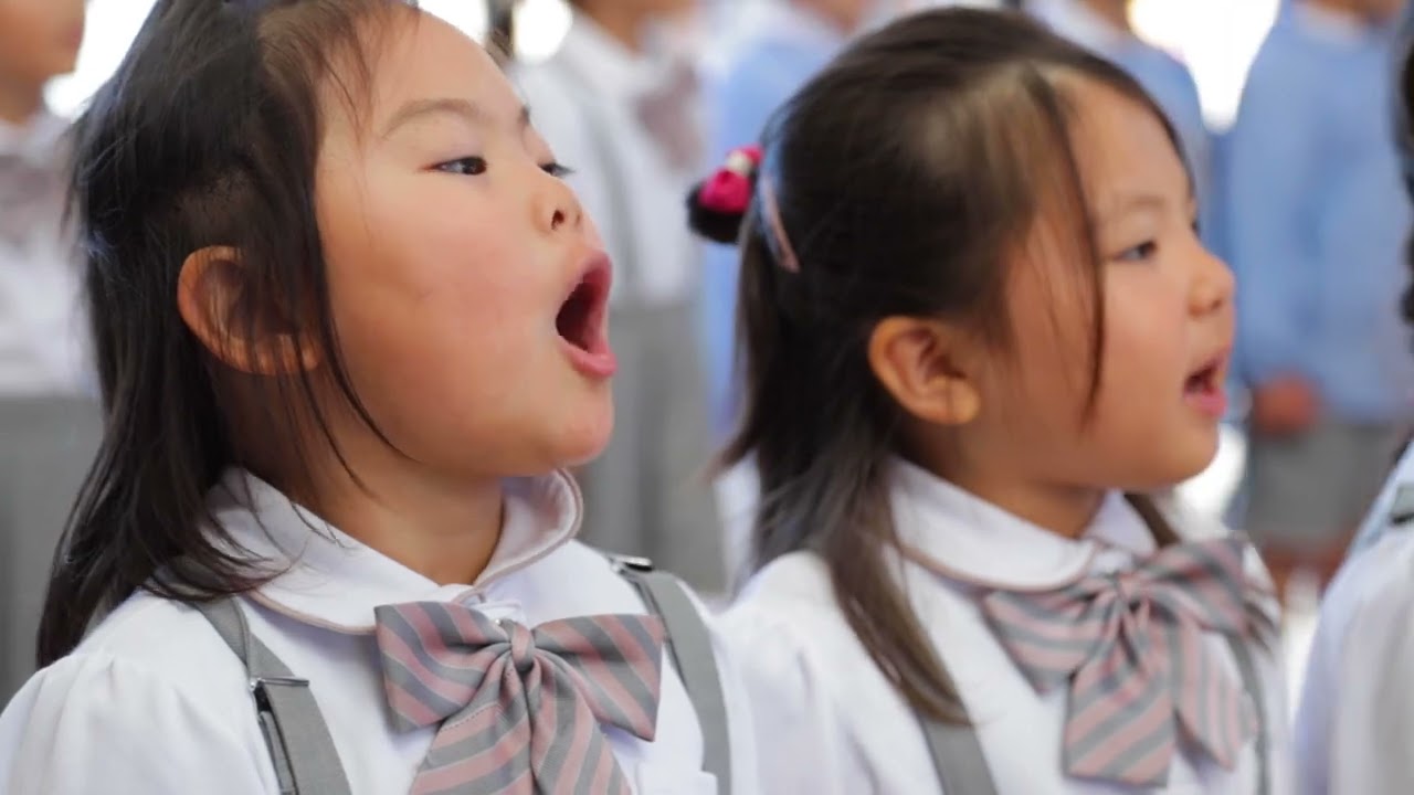 横浜みずほ幼稚園 歌唱指導の様子・日常の様子