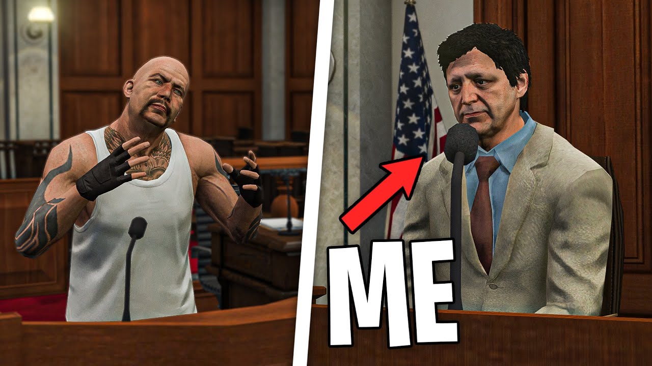 I became a judge on gta 5 rp...