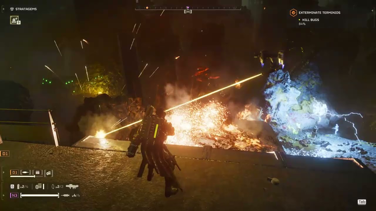 Helldivers 2 BUG SQUASHING