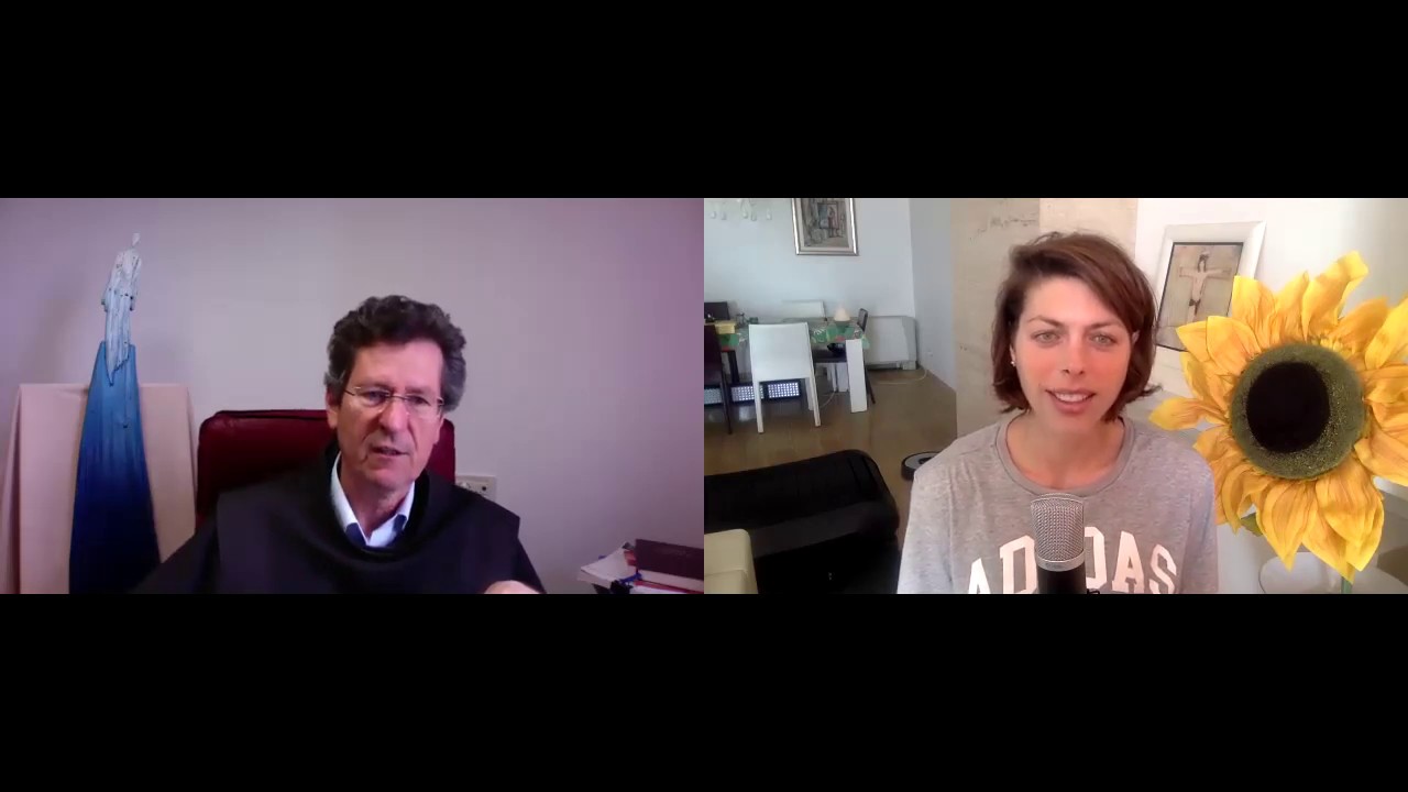 Fra Ante Vučković i Blanka Vlašić, 18. 4. 2020., Razgovor Isusa i Petra nakon uskrsnuća