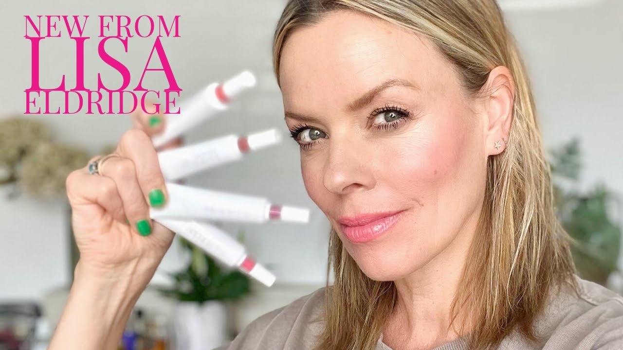 I review new products in Lisa Eldridges makeup collection
