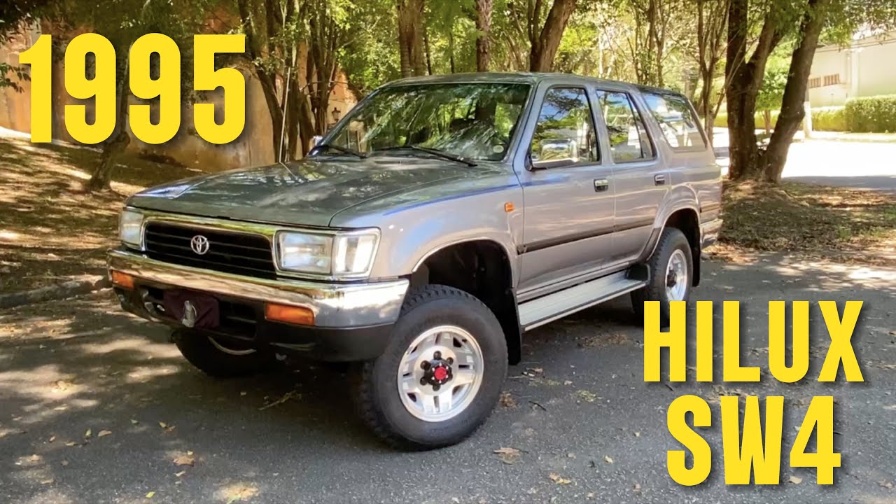 TOYOTA HILUX SW4: a primeira geração de um ícone