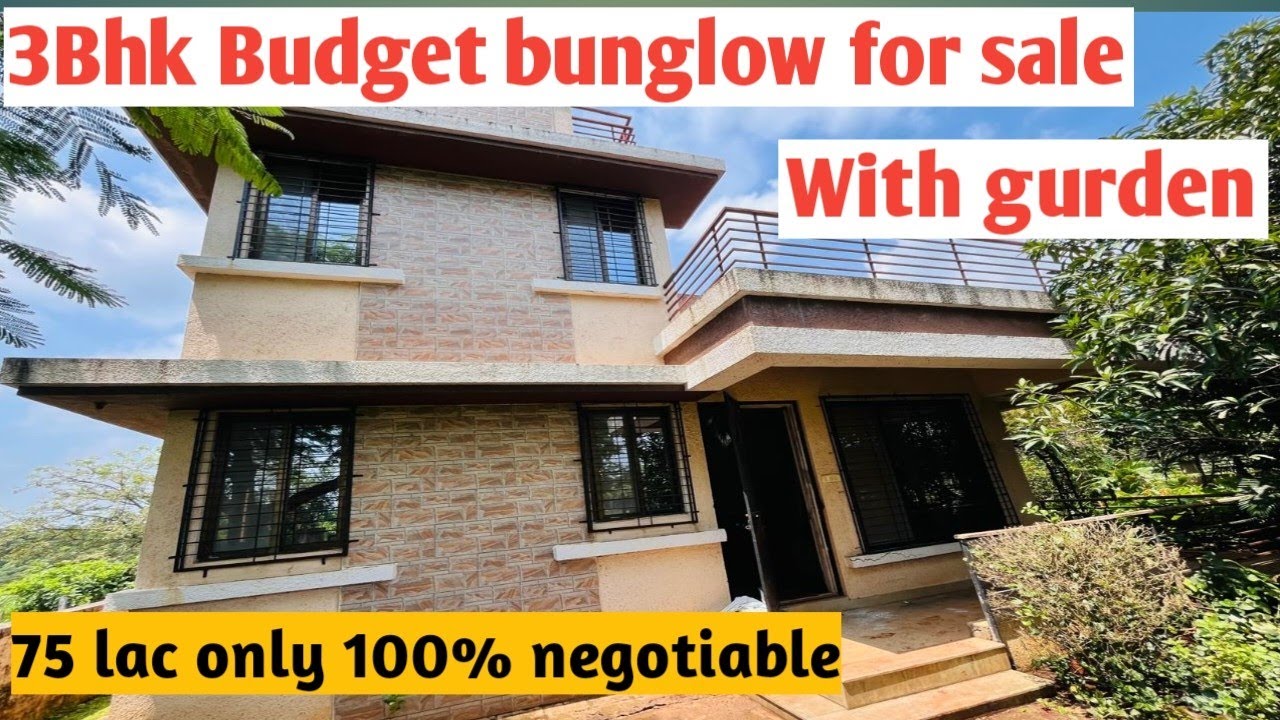 3bhk bunglow for sale in neral | affordable price mein | #bunglows #bunglowplot #home