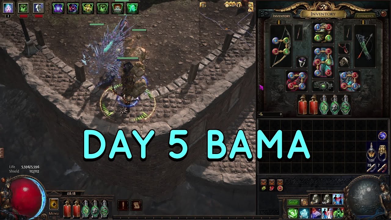 [POE 3.25] Day 5 BAMA Necro Update