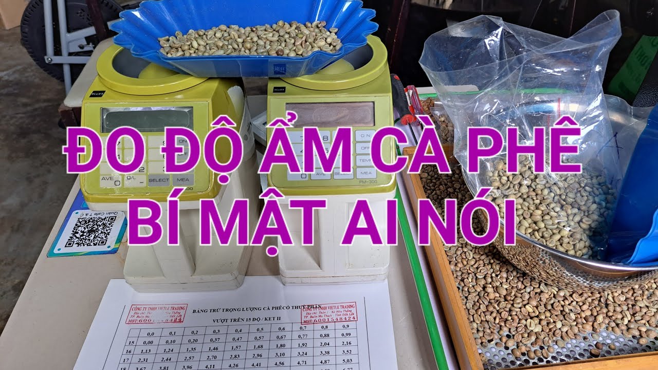 đo độ ẩm cà phê| thắc mắc về mã đo - bias- chỉnh độ- ăn gian độ