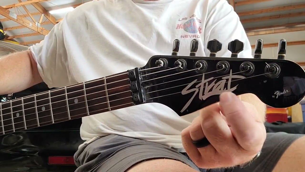 1989 Fender HM Strat Demo and Story