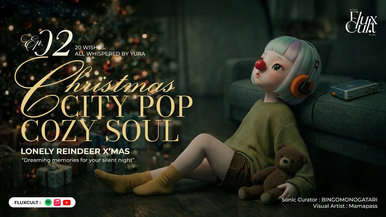 POV: Walking through snowy Tokyo on Christmas Eve. (City Pop / Cozy Soul)