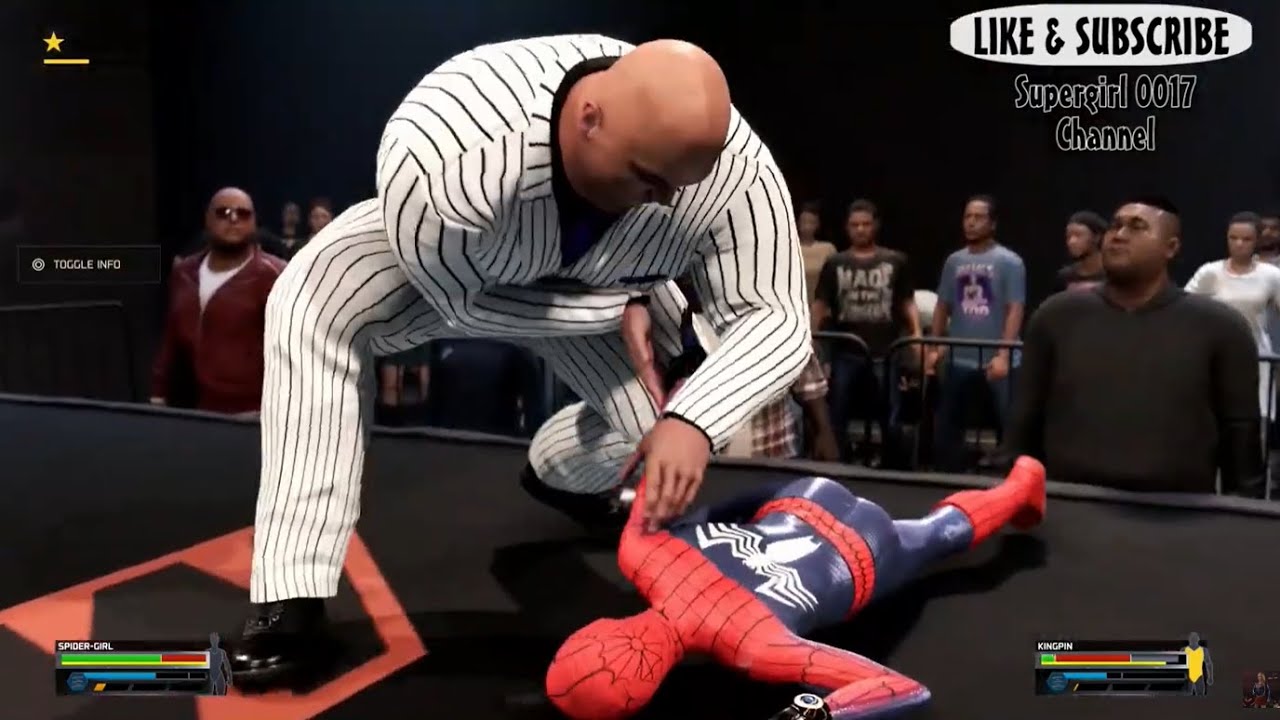 W2 K25 Spidergirl (+no mask) Kingpin (Marvel Superheroine Mixed/Intergender Undeground + Backstage)