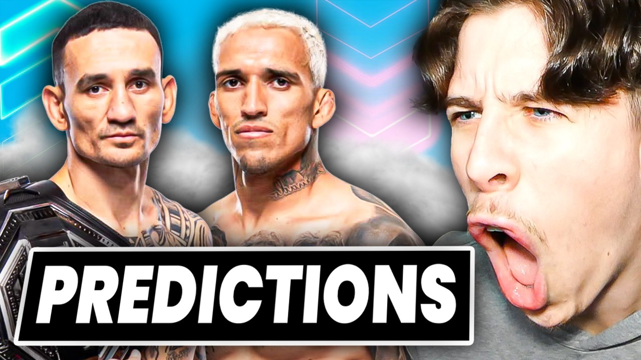 My OFFICIAL UFC 326 Predictions! (Max Holloway vs Charles Oliveira)