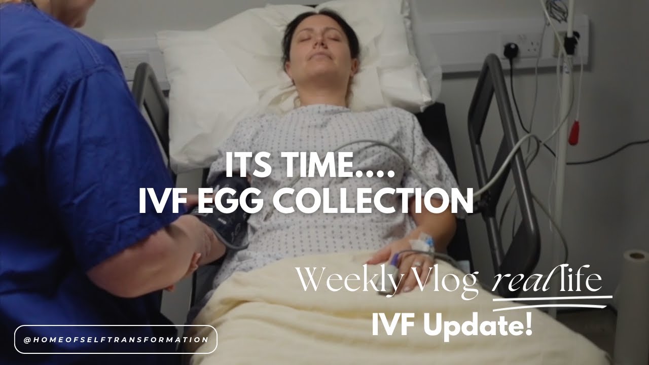 IVF Egg Retrieval Day | Facing My Fears, Emotional News & Family Reactions | Lauren & David