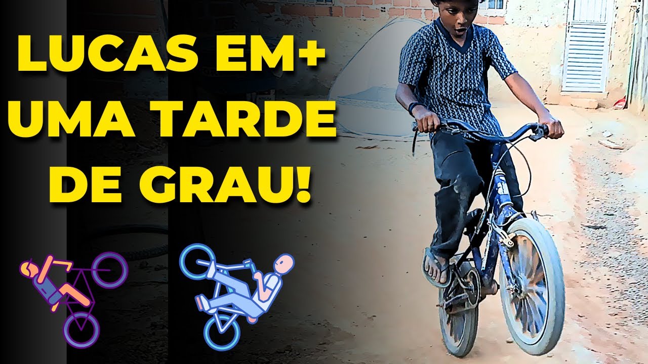 LUCAS SAMUEL DANDO GRAU MONSTRO! 🤯 | Manobras Radicais no Terrão para Todas as Crianças