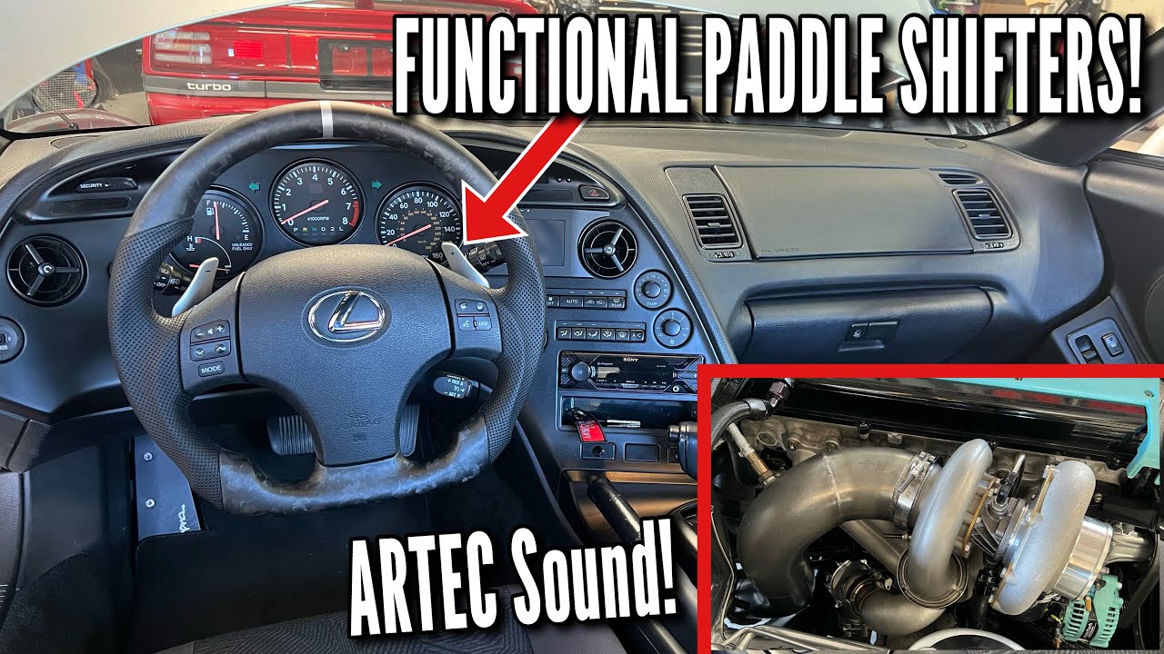 MK4 Supra with Paddle Shifters & ARTEC Manifold Sound Clips!