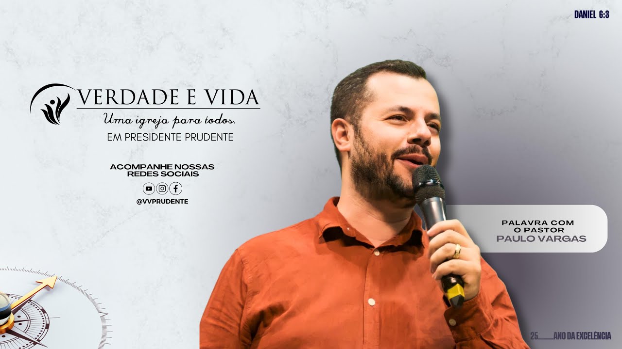 01 de fevereiro de 2026 // Pr. Paulo Vargas - Uma igreja alegre.