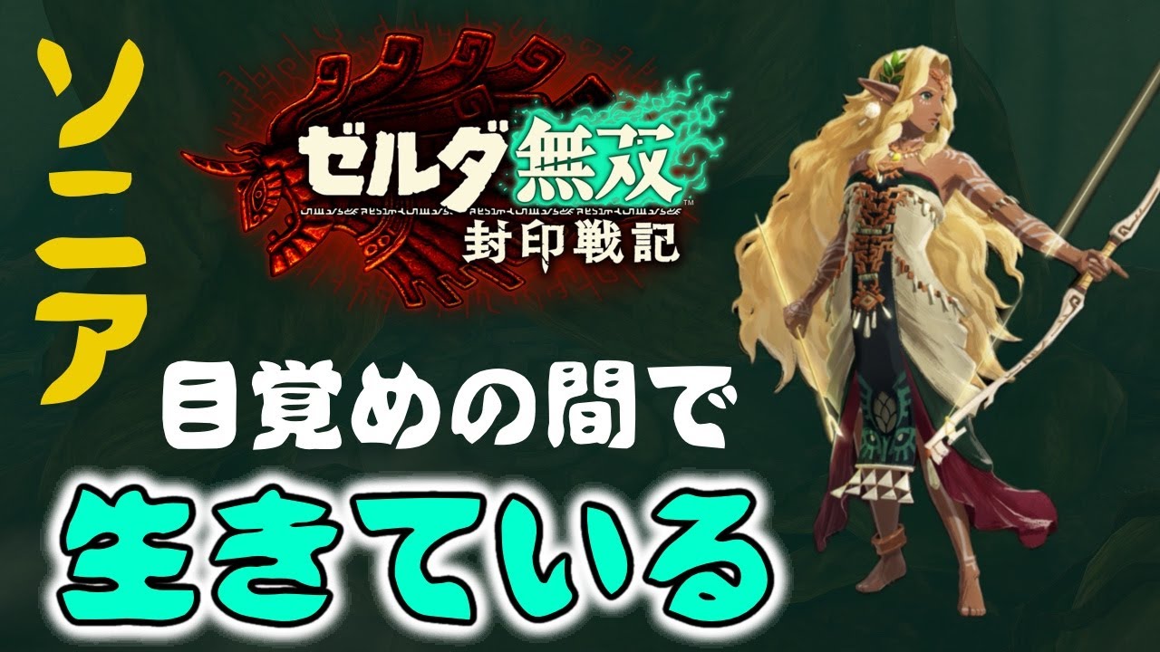 ゼルダ無双【考察】封印戦記「決戦への誓い」　ソニアは生きていた！？